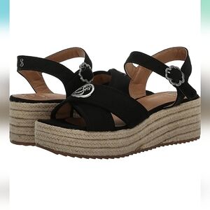 Sam & Libby Women's Corrinne Wedge Sandal 9.5 New In Box